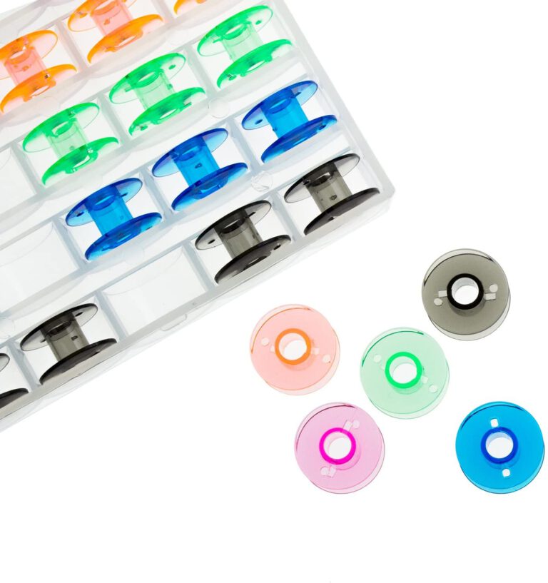 25x Unterfaden-Spulen Für Singer Nähmaschinen - Transparent, CB-Greifer Kompatibel